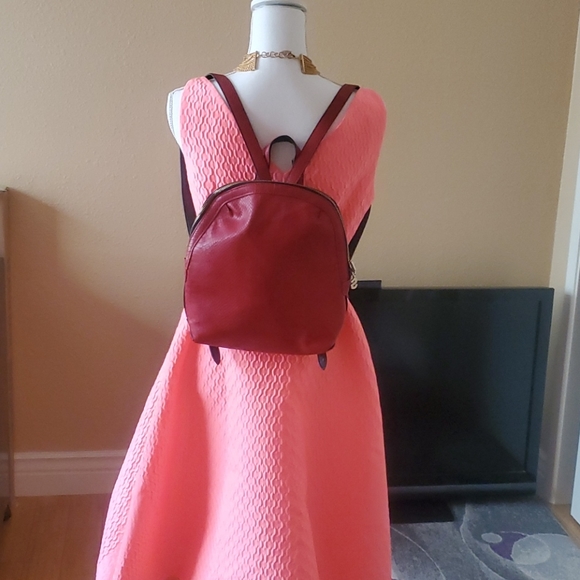 DESIGUAL reversible Madera Backpack RARE! EUC - Picture 5 of 7